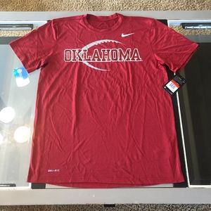 Nike dri-fit Performance OKLAHOMA SOONERS shirt